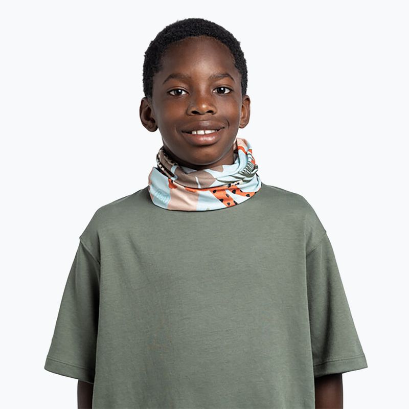 Detská multifunkčná šatka BUFF Coolnet UV Roam multicolor 3
