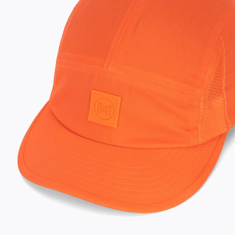 Šiltovka BUFF 5 Panel Go solid poppy 3