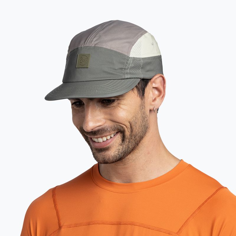 Šiltovka BUFF 5 Panel Go domus khaki 4