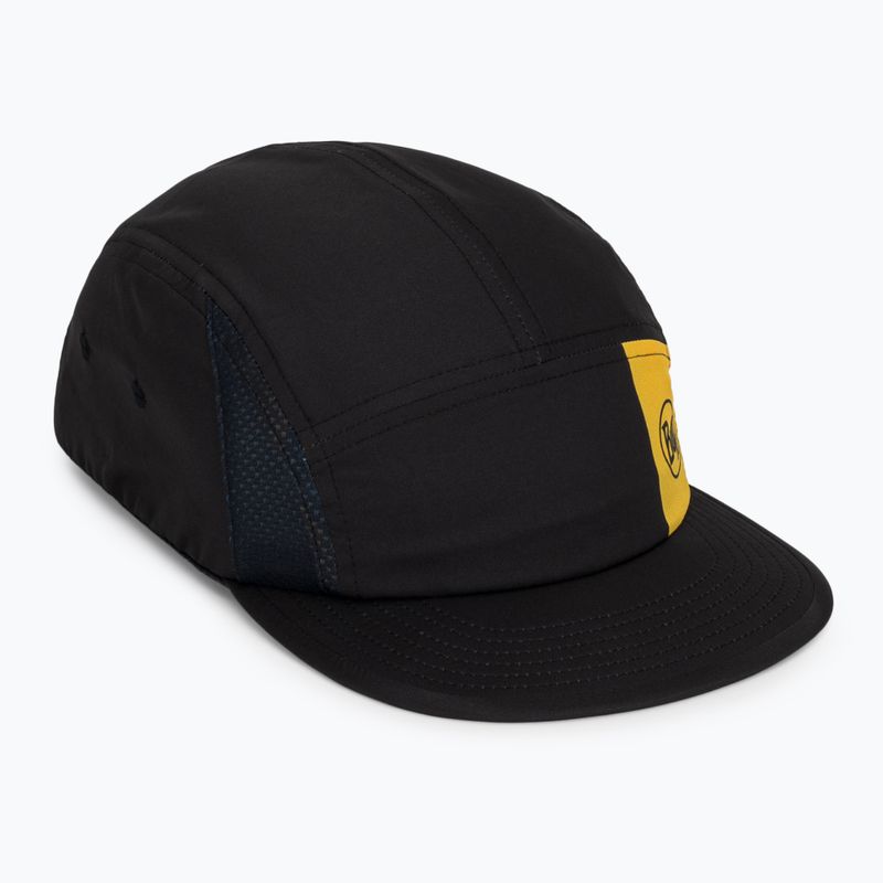 Šiltovka BUFF 5 Panel Go logo black
