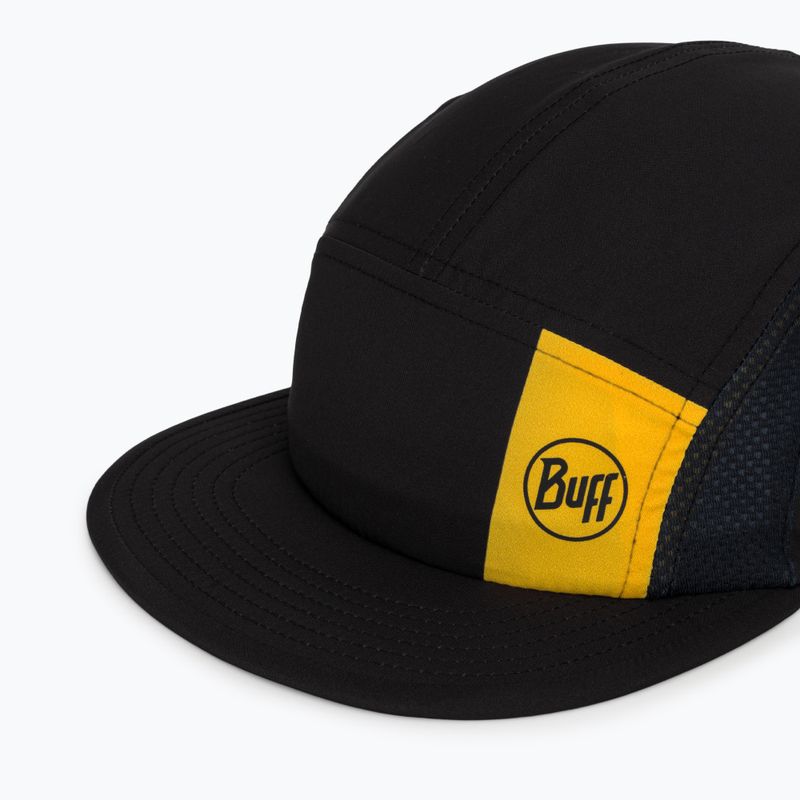 Šiltovka BUFF 5 Panel Go logo black 3