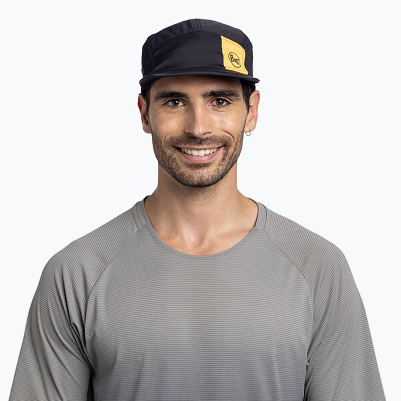 Šiltovka BUFF 5 Panel Go logo black 4