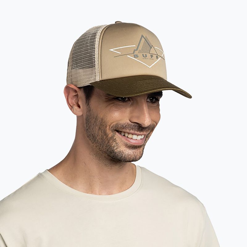 Šiltovka BUFF Trucker khaki 3