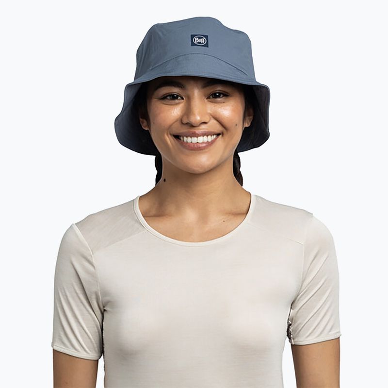 Klobúk BUFF Adventure Bucket Solid stone blue 5