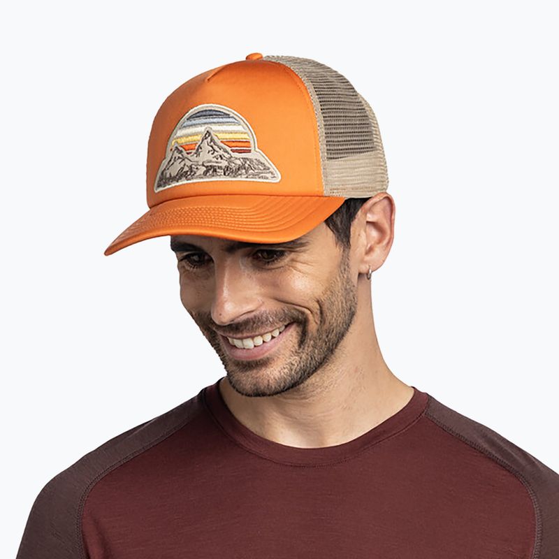 Šiltovka BUFF Trucker Bougi ginger 3