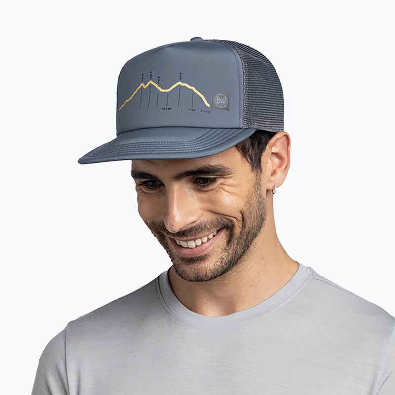 Šiltovka BUFF Explore Trucker Cram ash 3