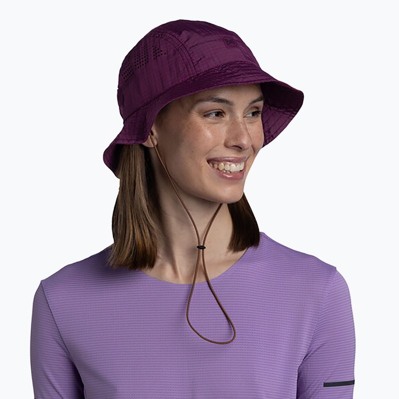 Klobúk BUFF Go Bucket Solid purplish 7