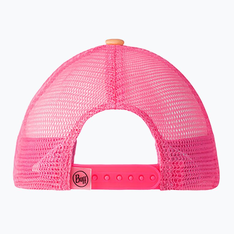 Detská šiltovka BUFF Trucker Neottia coral 2