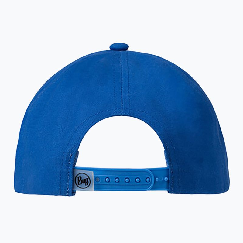 Detská šiltovka BUFF Snapback Solid azure 2