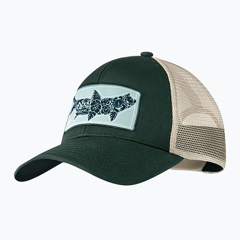 Šiltovka BUFF Explore Trucker Salt green