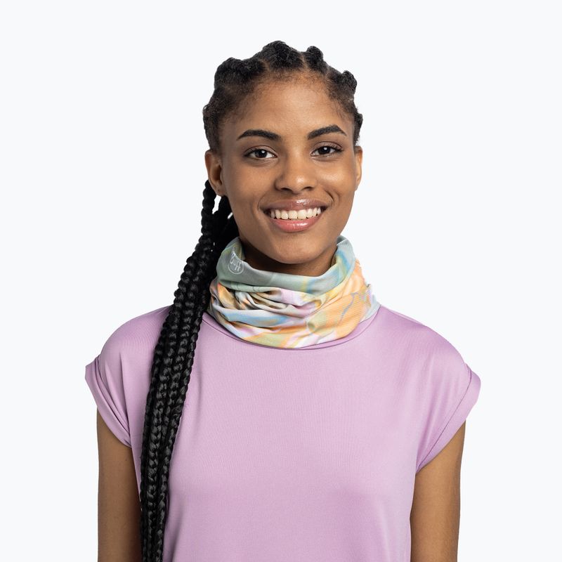 Multifunkčná šatka BUFF Coolnet UV Insect Shield Solid esmerald seagrove green 3