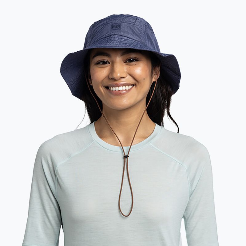 Klobúk BUFF Go Bucket Solid indigo 6