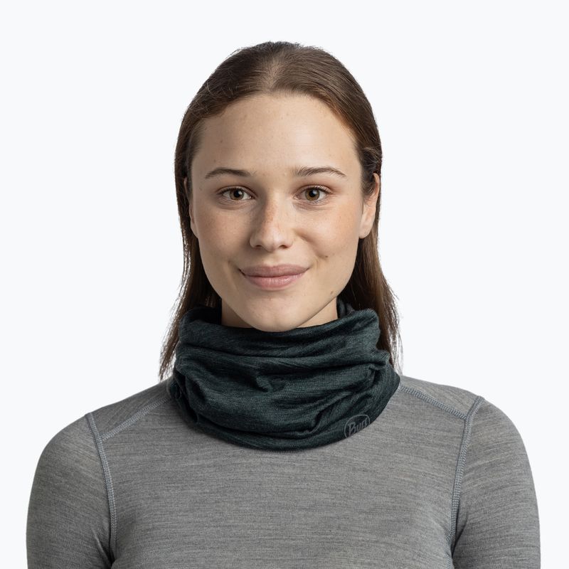 Šatka multifunkčná BUFF Lightweight Merino Wool multistripes forest 3