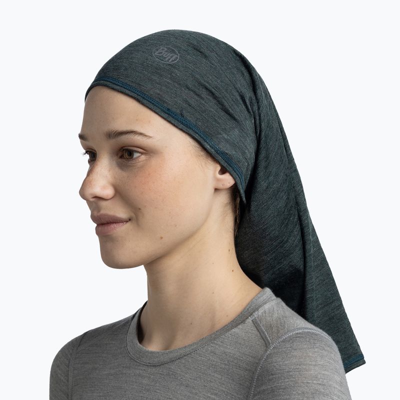 Šatka multifunkčná BUFF Lightweight Merino Wool multistripes forest 4