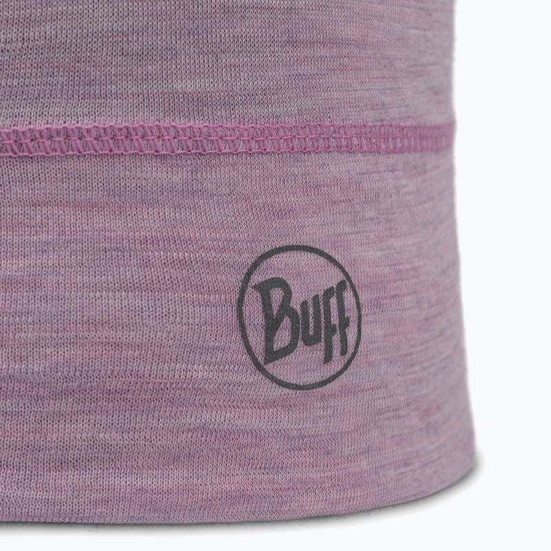 Zimná čiapka BUFF Lightweight Merino Wool solid pansy 2