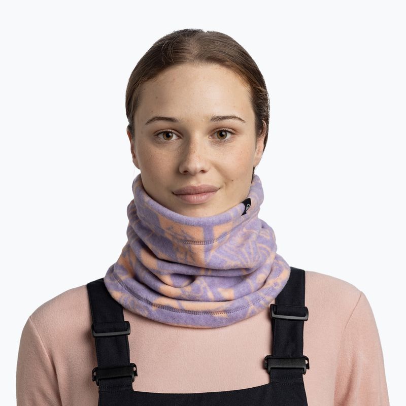 Nákrčník BUFF Polar leta Grape Ice 3