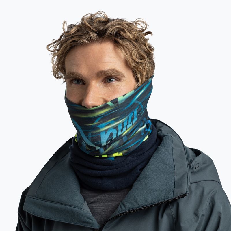 Multifunkčná šatka BUFF Polar Orby Night Blue 4