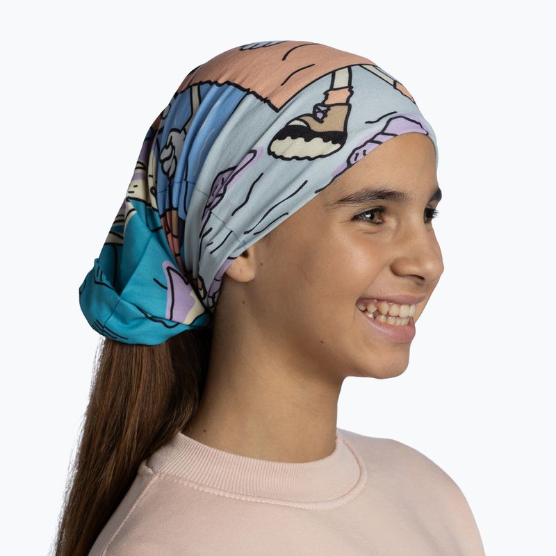 Detská multifunkčná šatka BUFF Original Ecostretch teyt multi 4