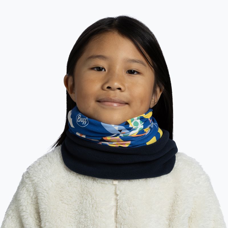 Detská multifunkčná šatka BUFF Polar lutky cobalt 3