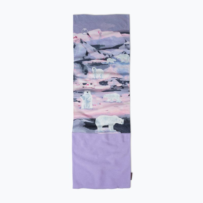 Detská multifunkčná šatka BUFF Polar yoki mauve 2