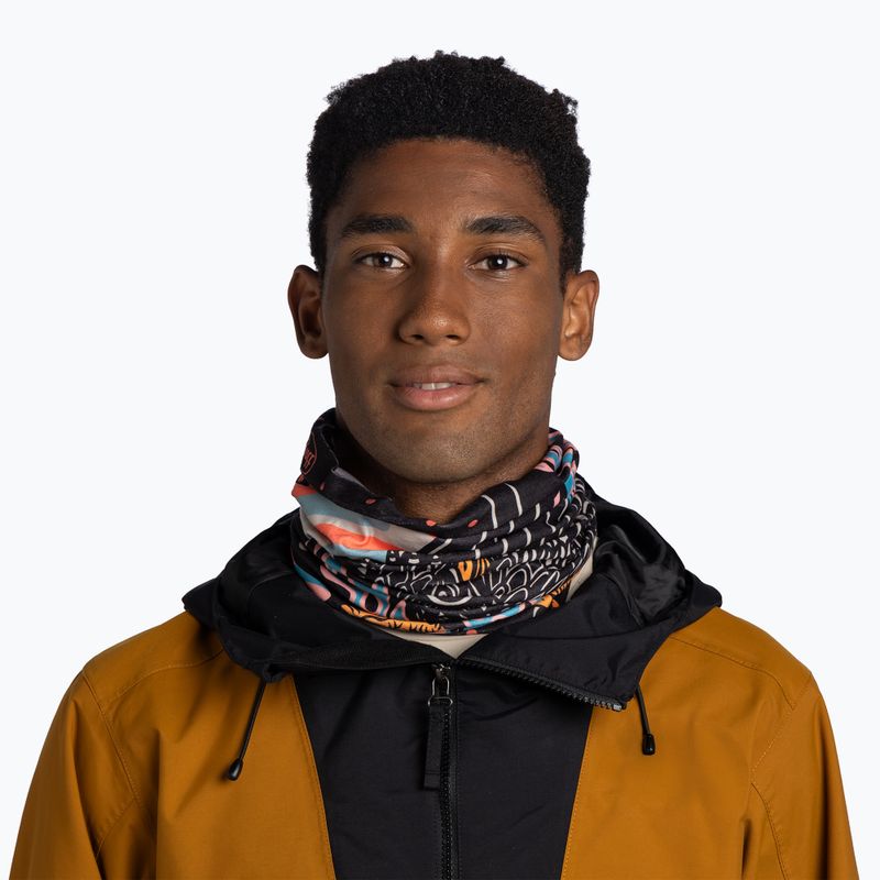 Multifunkčná šatka BUFF Thermonet ynjar black 4