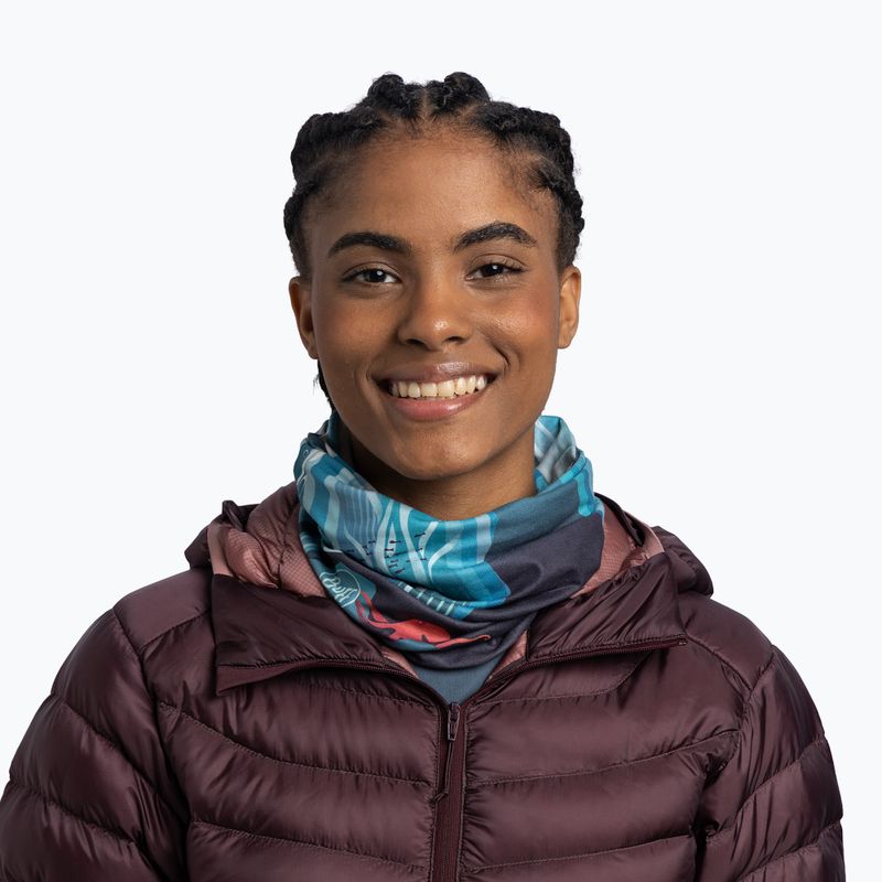 Multifunkčná šatka BUFF Original Ecostretch gem malachite 4