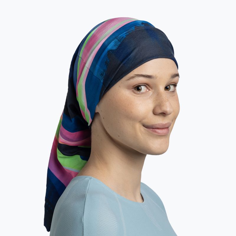 Multifunkčná šatka BUFF Original Ecostretch Larto Navy 4