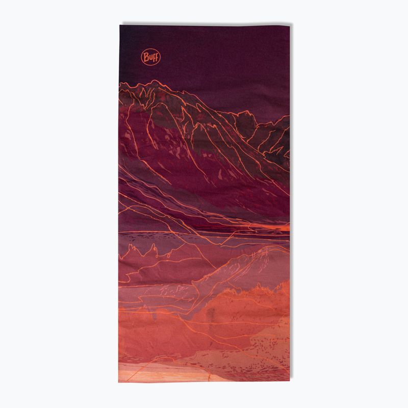 Multifunkčná šatka BUFF Original Ecostretch Unal Garnet 2
