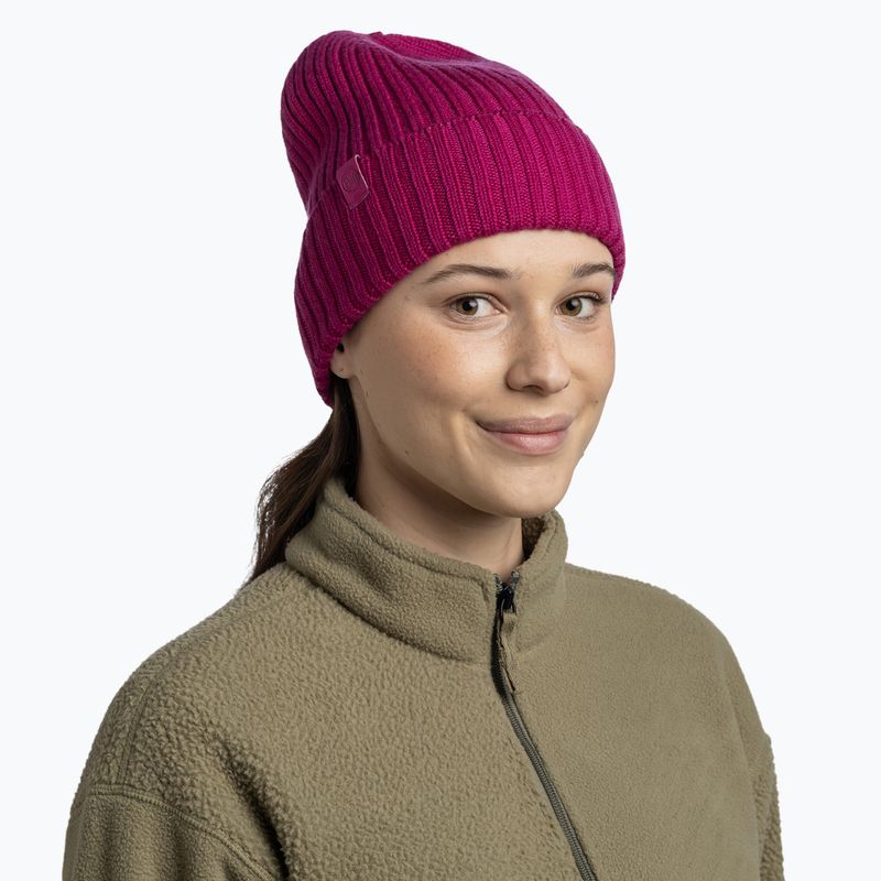 Zimná čiapka BUFF Knitted Norval orchid 3