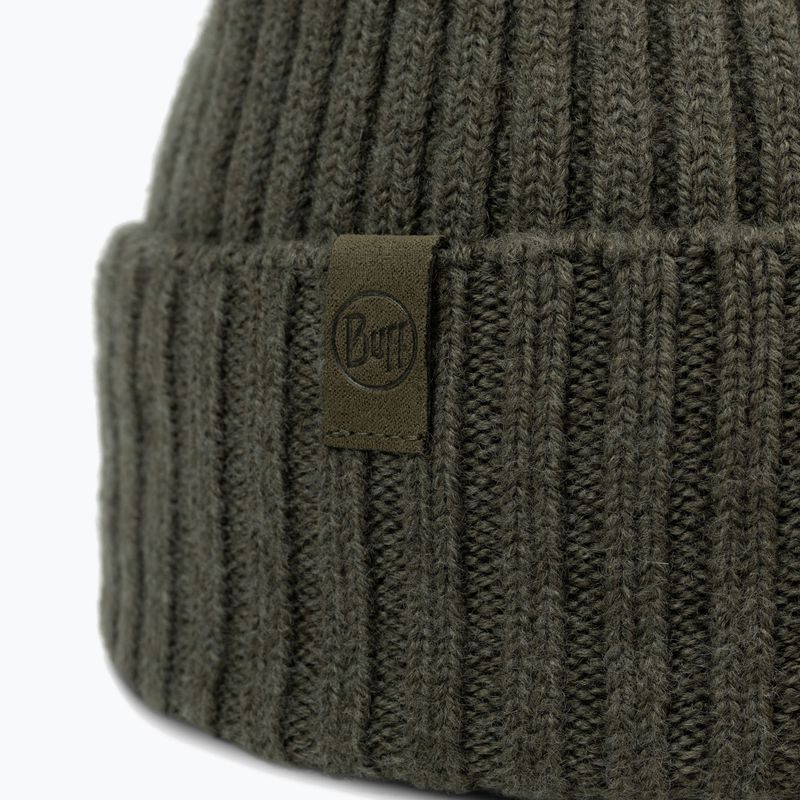Zimná čiapka BUFF Knitted Norval bark 2