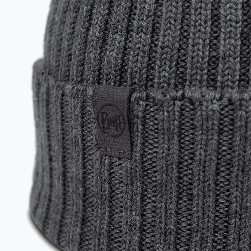 Zimná čiapka BUFF Knitted Norval grey heather 2