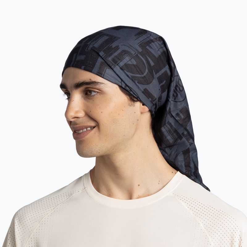 Multifunkčná šatka BUFF Coolnet UV losne graphite 4