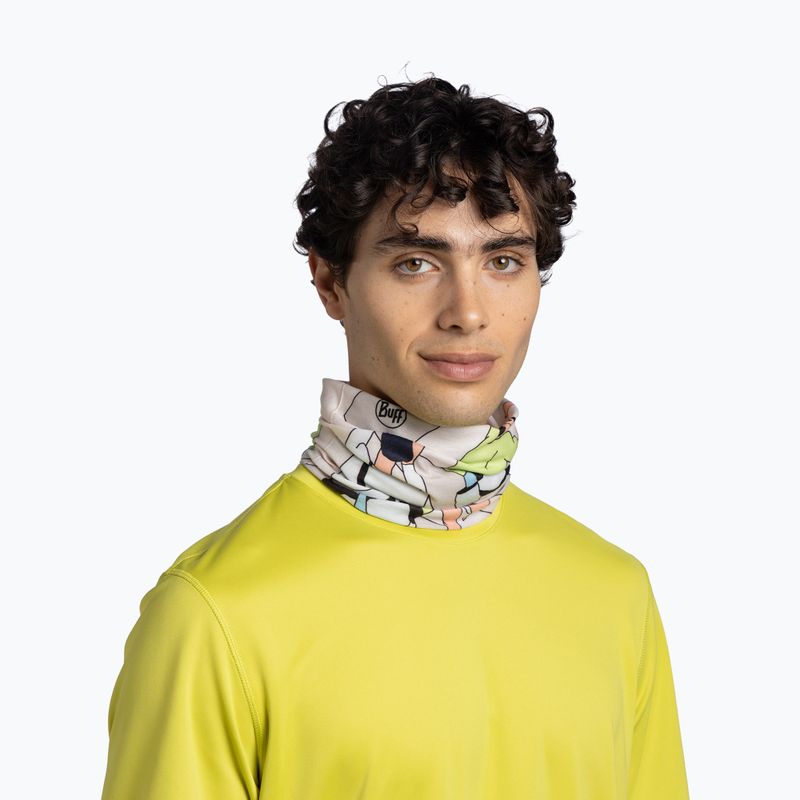 Multifunkčná šatka BUFF Coolnet UV brelit cream 3