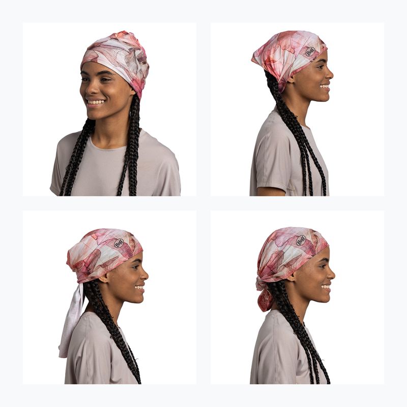 Multifunkčná šatka BUFF Coolnet UV senia azalea 4