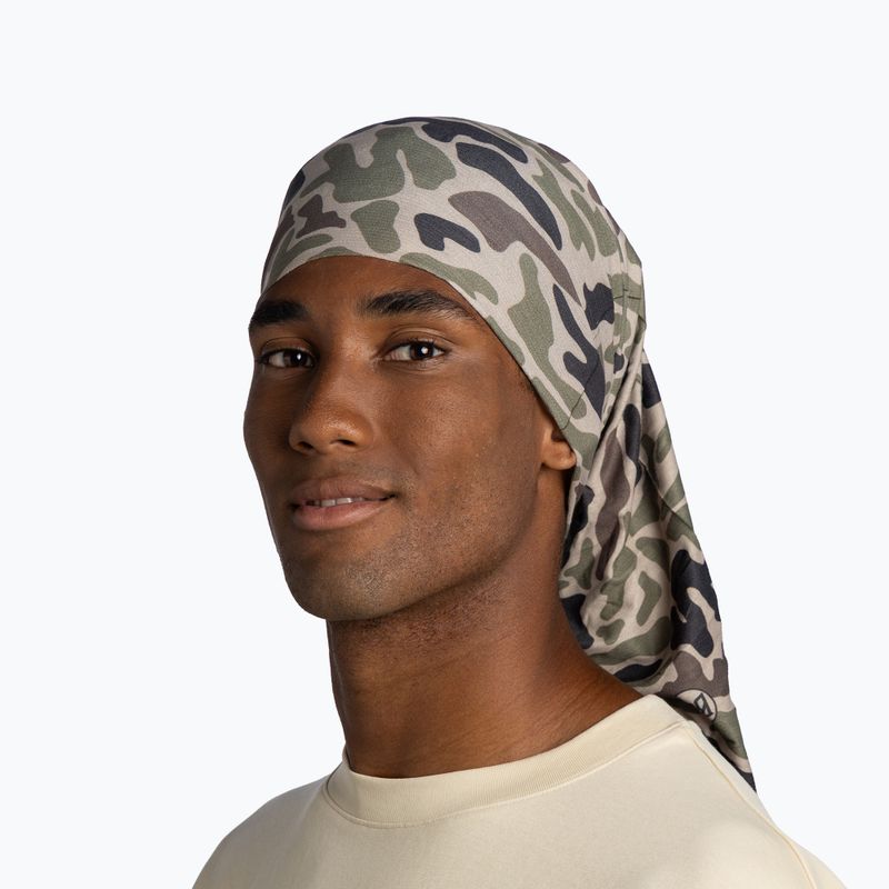 Multifunkčná šatka BUFF Coolnet UV blax khaki 4