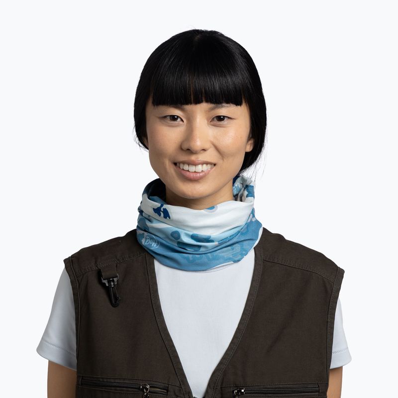 Multifunkčná šatka BUFF Coolnet UV ugal blue 3