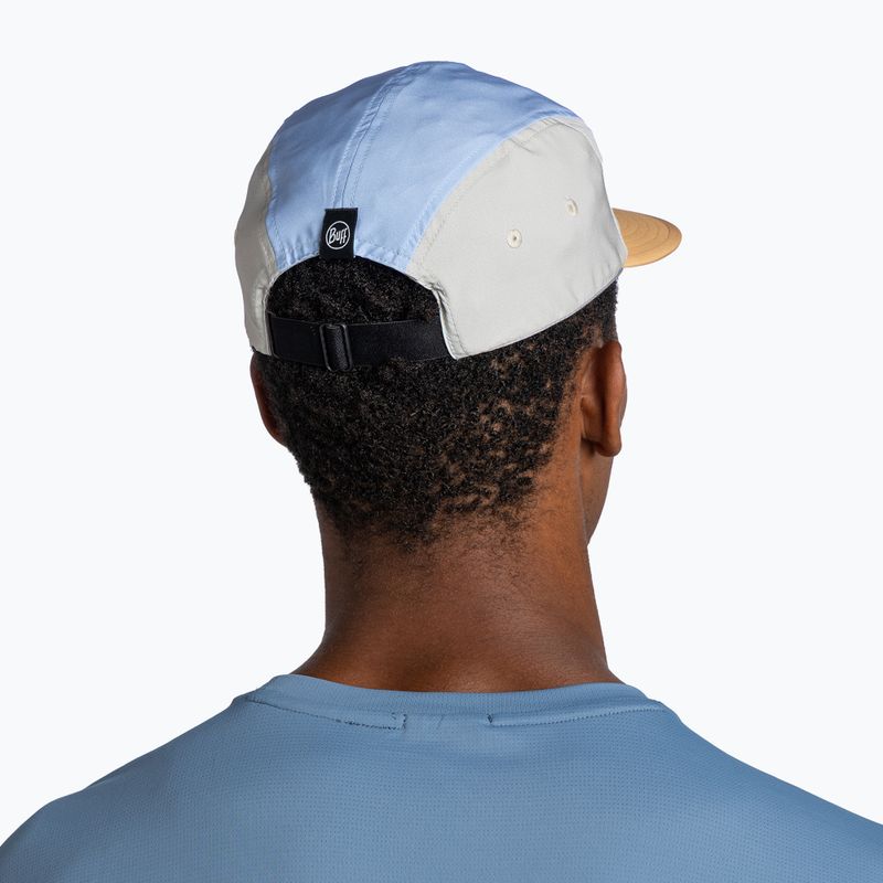 Šiltovka BUFF 5 Panel Go luvi glory blue 5