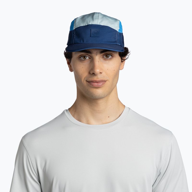 Šiltovka BUFF 5 Panel Go domus denim 3