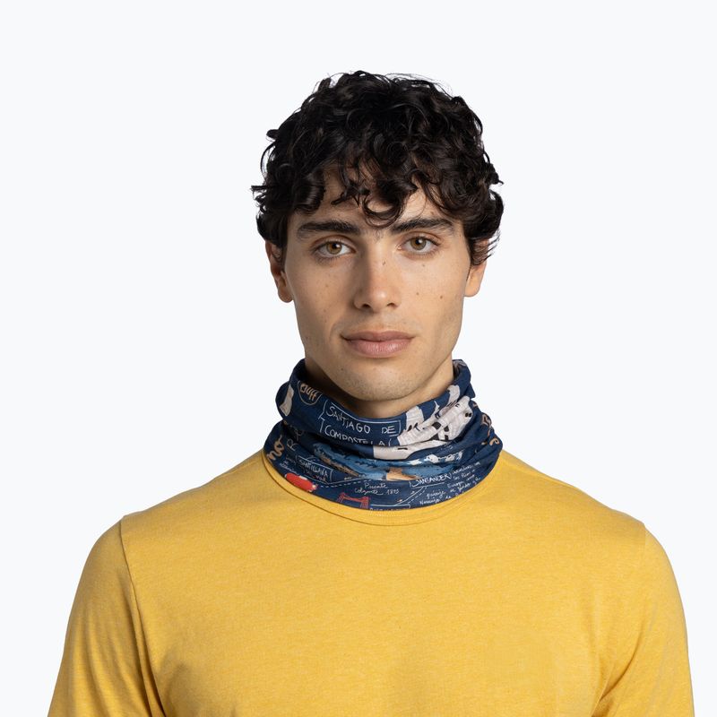 Multifunkčná šatka BUFF Coolnet UV camino norte navy 3