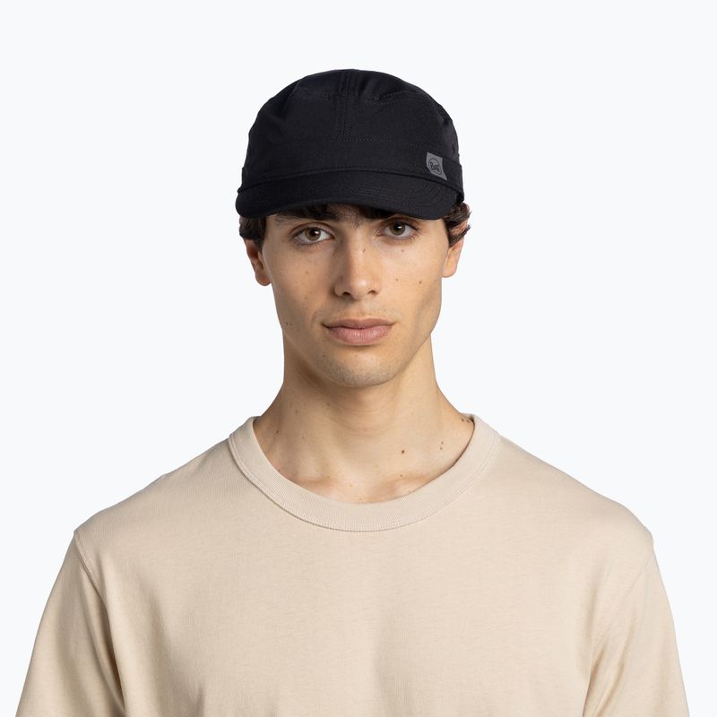 Šiltovka BUFF Military solid black 3