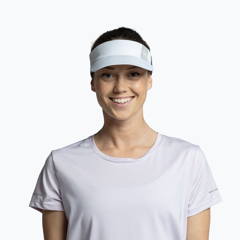 Bežecká šiltovka BUFF Speed solid white 3