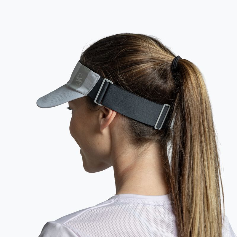 Bežecká šiltovka BUFF Speed solid white 4