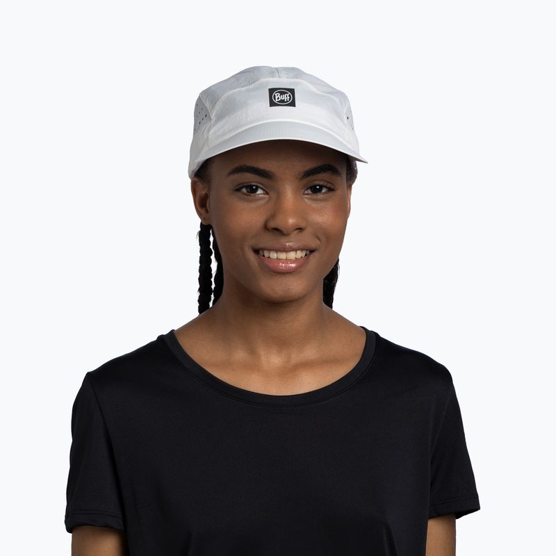 Šiltovka BUFF Speed solid white 3