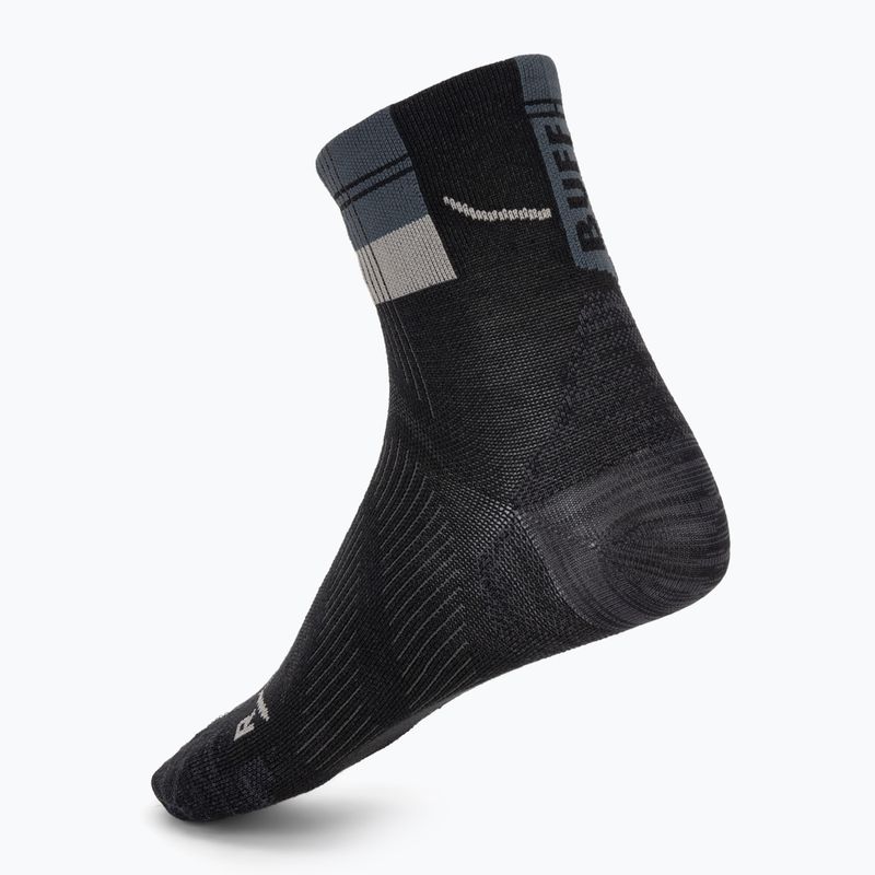 Ponožky BUFF CoolNet Quarter black 2