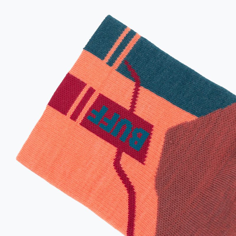 Ponožky BUFF Merino Lightweight Quarter LWQ4 flamingo 3