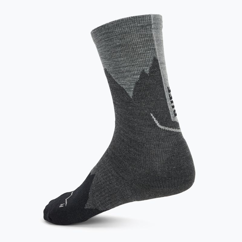 Ponožky BUFF Merino Lightweight Crew LWC3 čierne 2