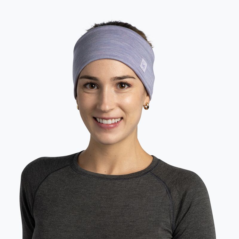 Čelenka BUFF Merino Wide iris 2