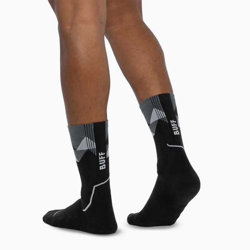 Ponožky BUFF Thermomet Crew black 5