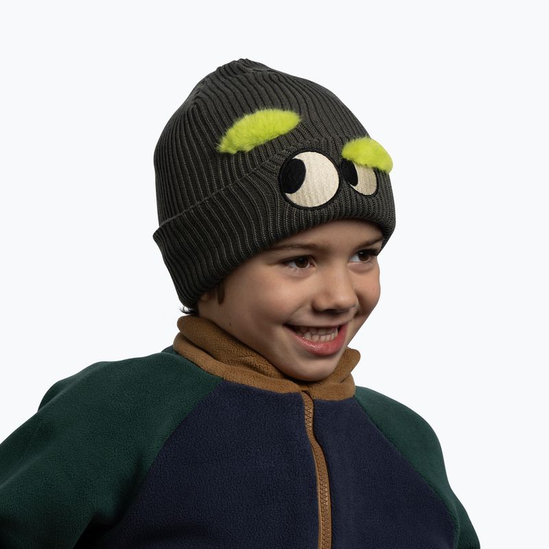 Detská zimná čiapka Buff Knitted Fun green 4