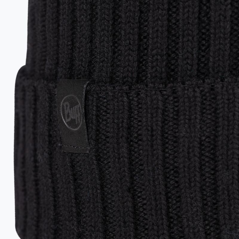 Zimná čiapka Buff Knitted Norval black 2